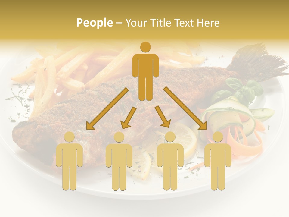 Eating Dish Grilled PowerPoint Template