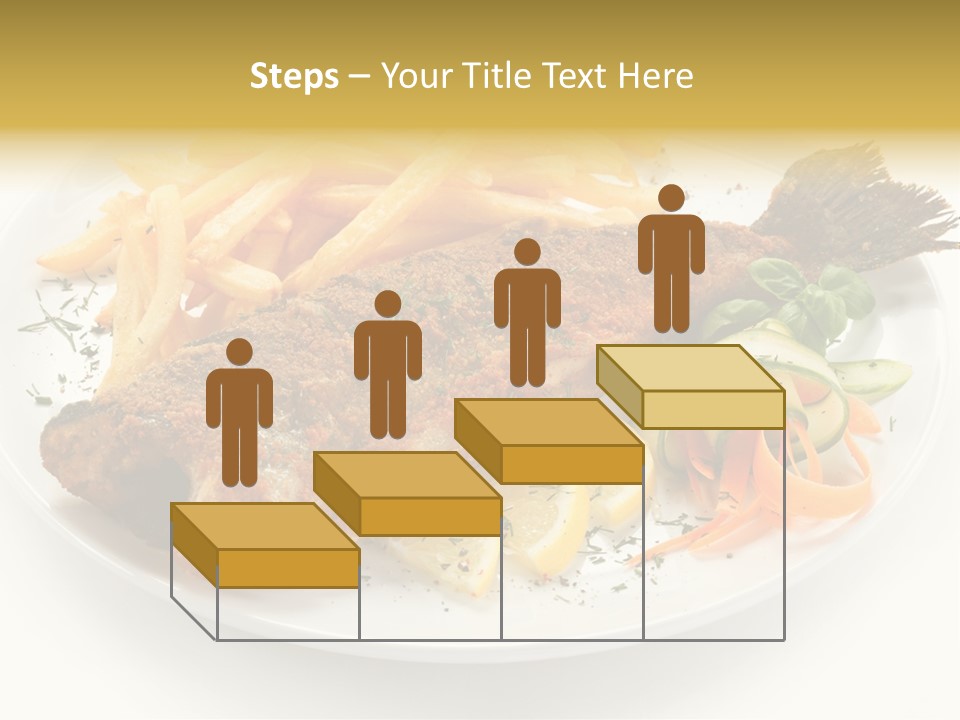 Eating Dish Grilled PowerPoint Template