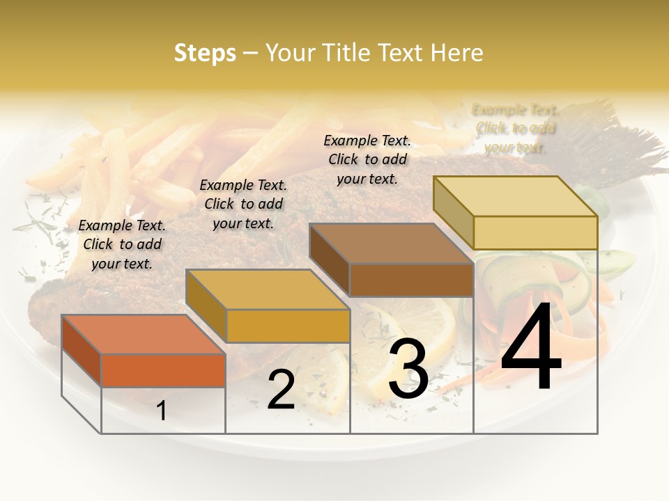 Eating Dish Grilled PowerPoint Template