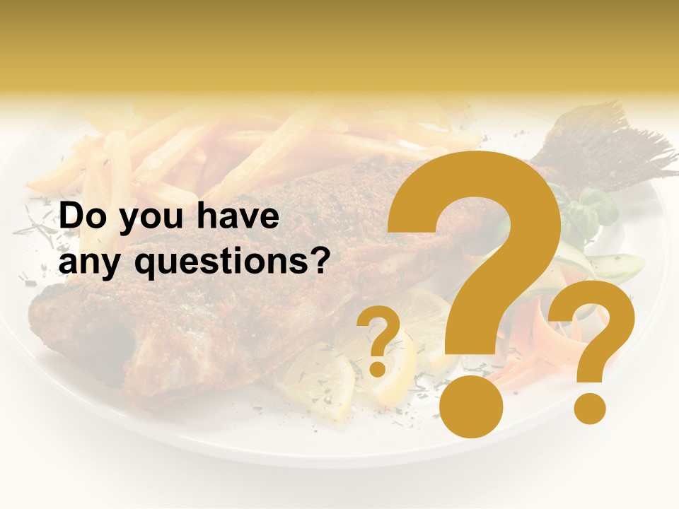 Eating Dish Grilled PowerPoint Template