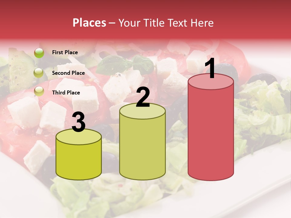 Eating Dish Antipasti PowerPoint Template