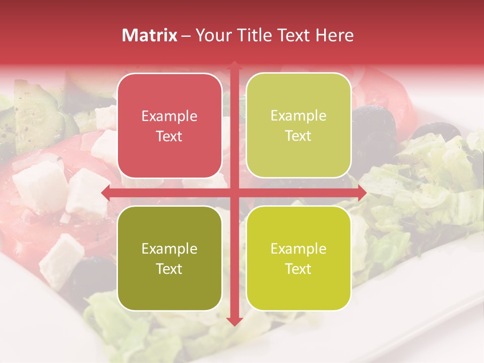 Eating Dish Antipasti PowerPoint Template