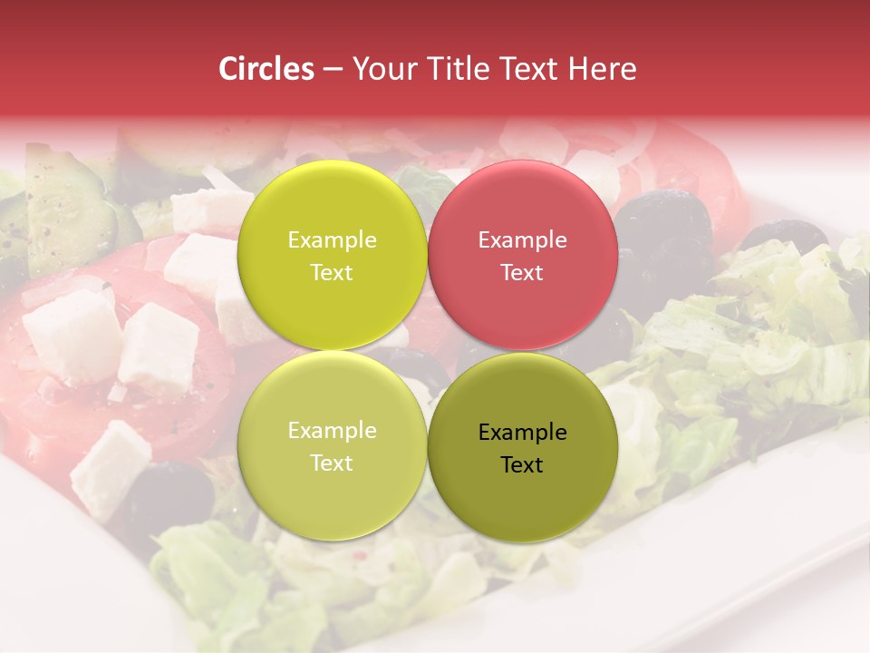 Eating Dish Antipasti PowerPoint Template