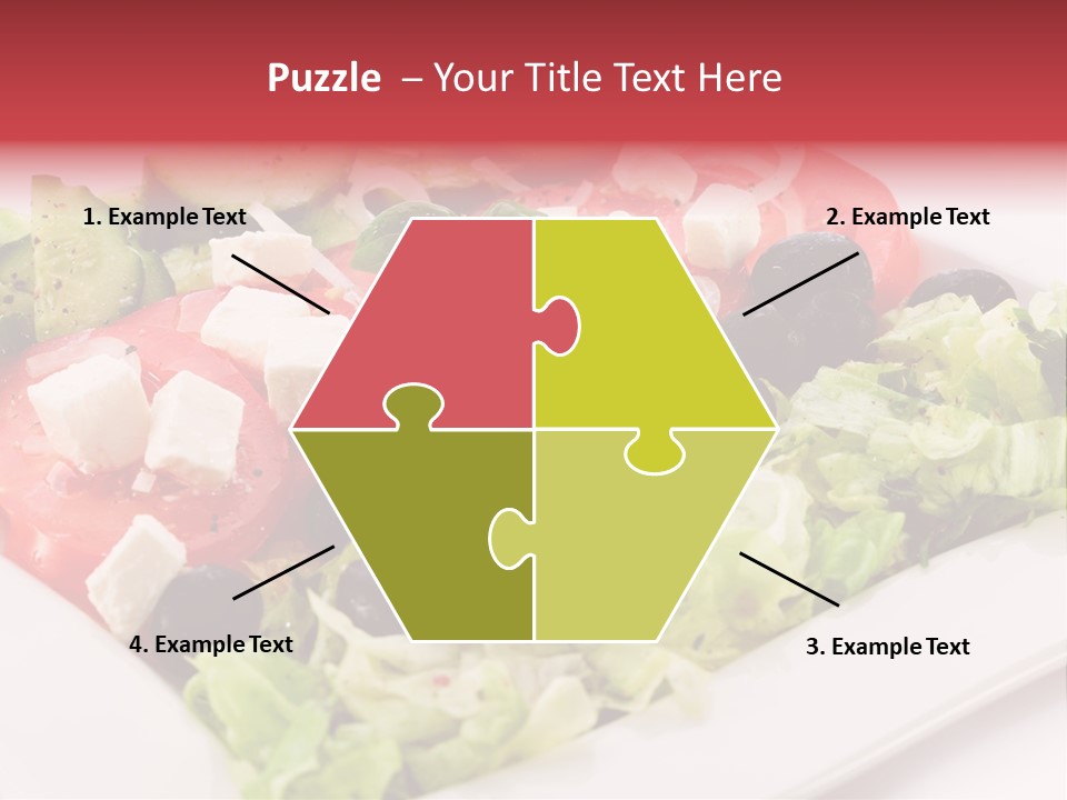 Eating Dish Antipasti PowerPoint Template