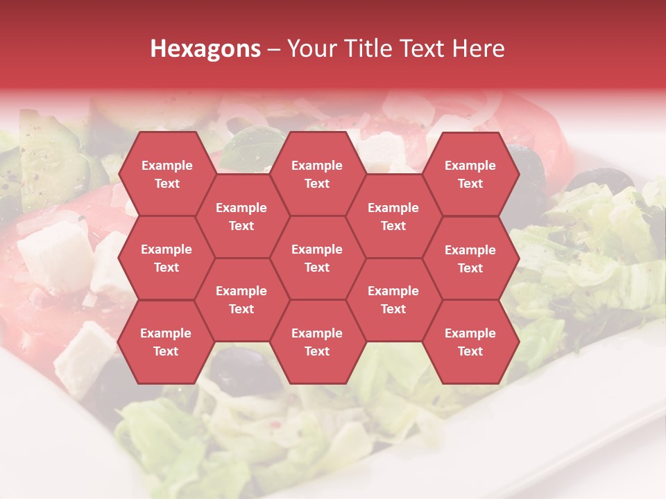 Eating Dish Antipasti PowerPoint Template