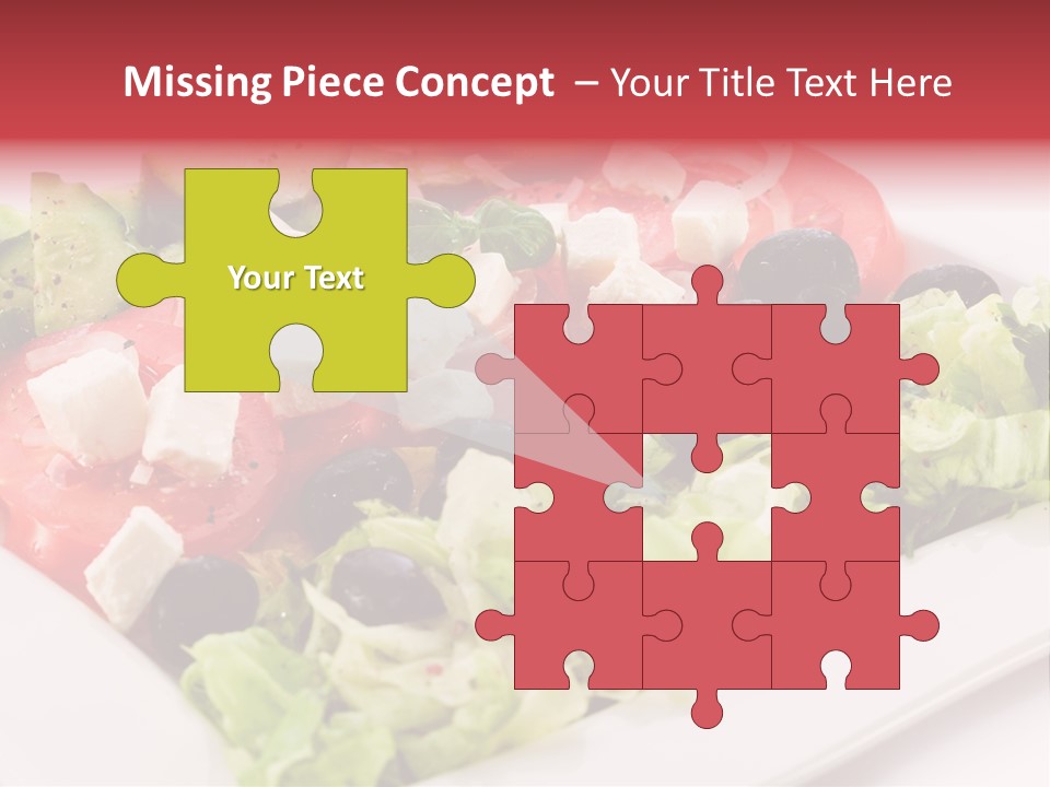 Eating Dish Antipasti PowerPoint Template