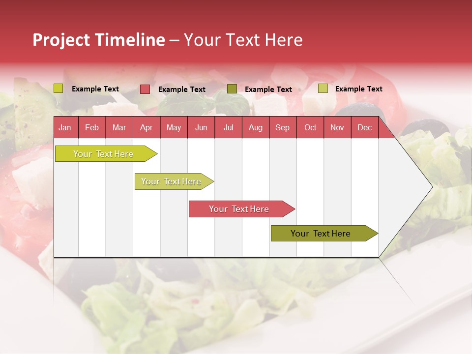 Eating Dish Antipasti PowerPoint Template