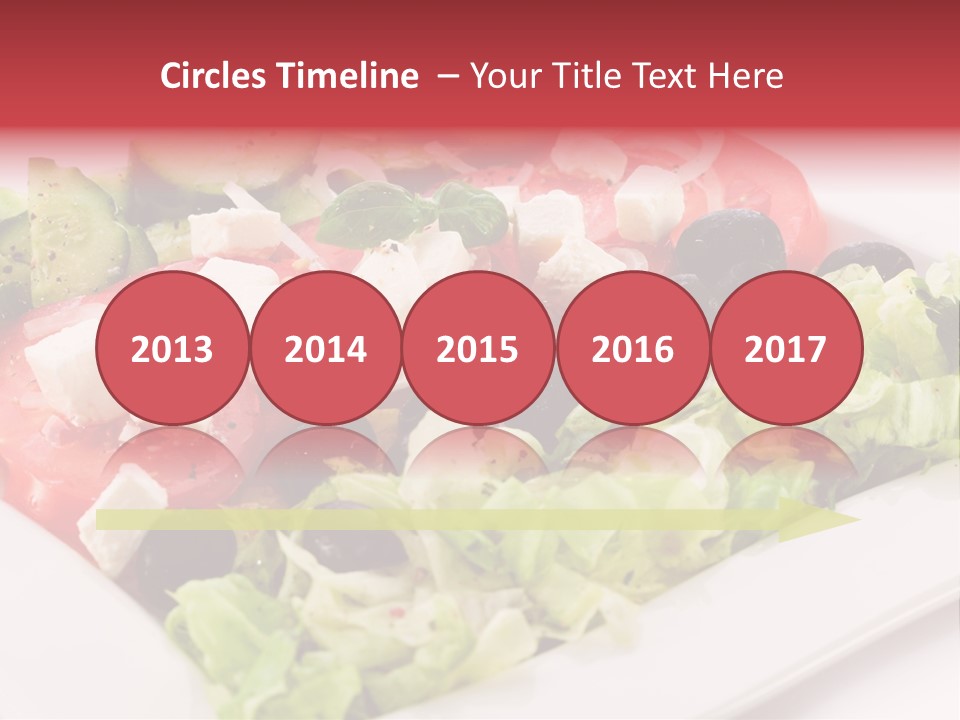 Eating Dish Antipasti PowerPoint Template