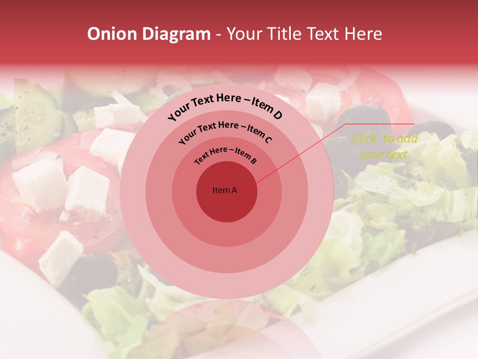 Eating Dish Antipasti PowerPoint Template