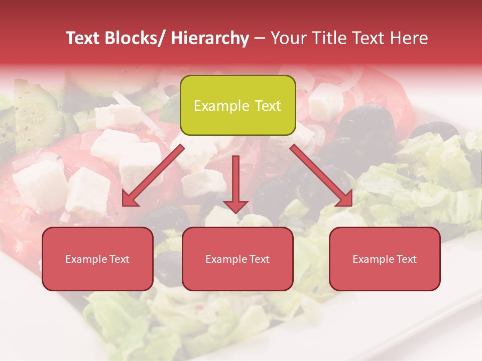 Eating Dish Antipasti PowerPoint Template