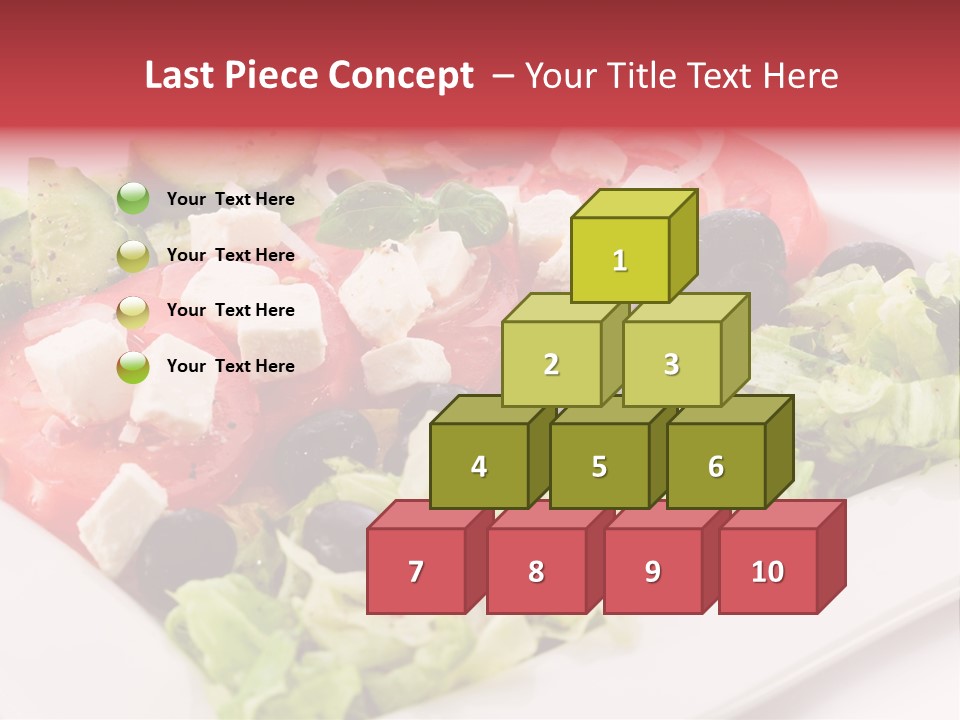 Eating Dish Antipasti PowerPoint Template
