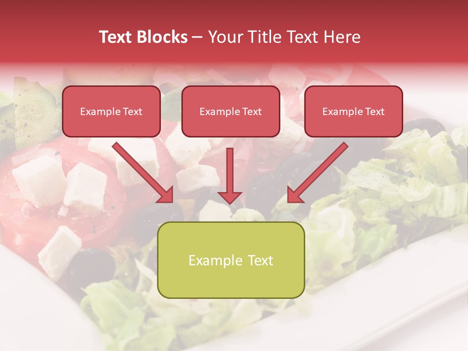 Eating Dish Antipasti PowerPoint Template