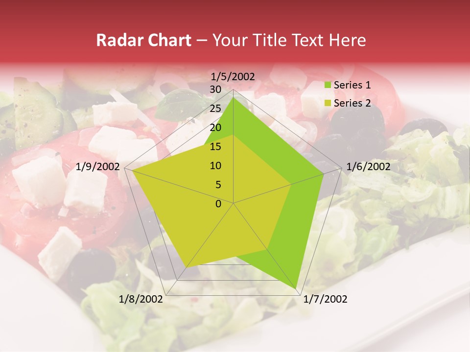 Eating Dish Antipasti PowerPoint Template
