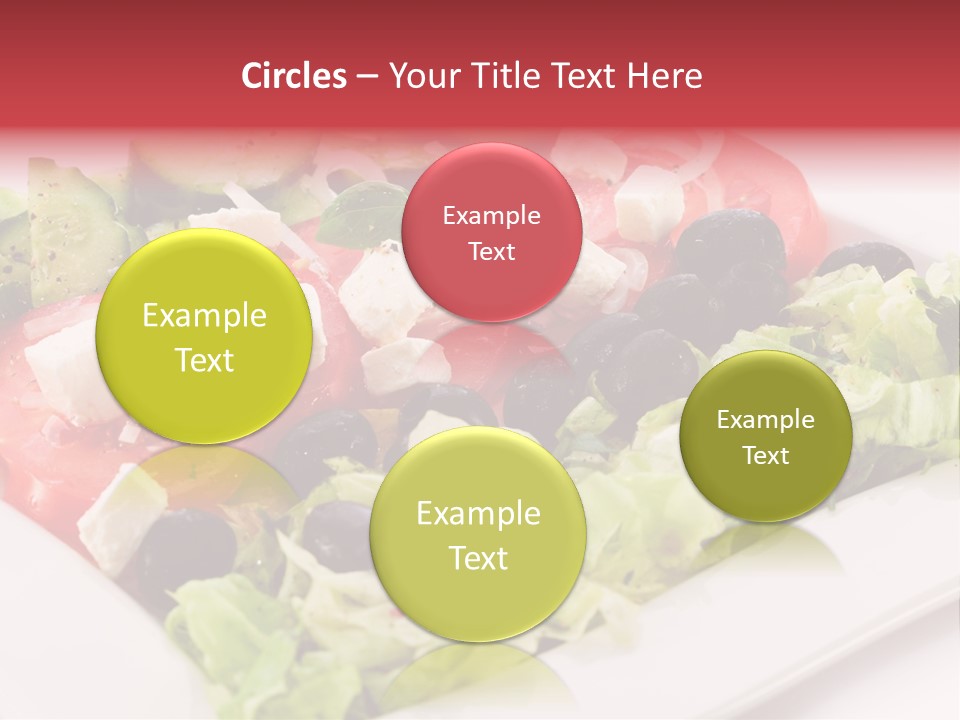 Eating Dish Antipasti PowerPoint Template