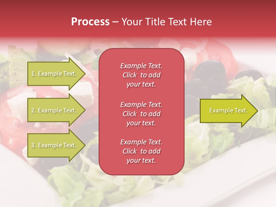 Eating Dish Antipasti PowerPoint Template