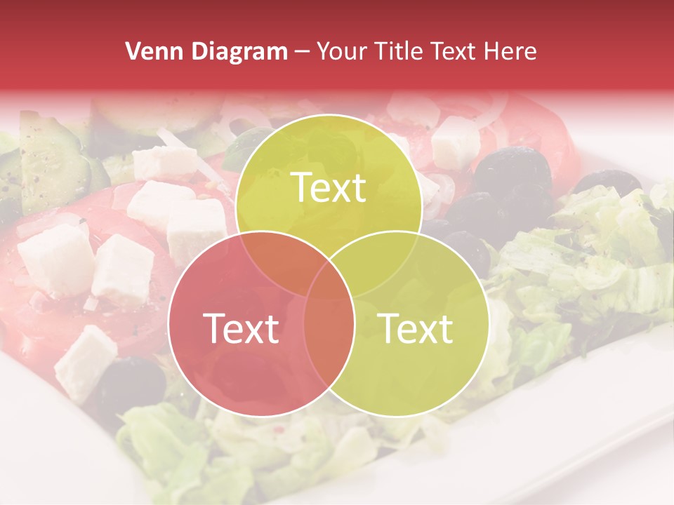 Eating Dish Antipasti PowerPoint Template