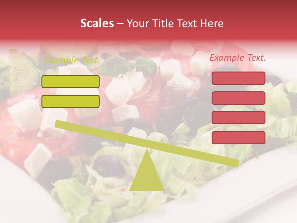 Eating Dish Antipasti PowerPoint Template