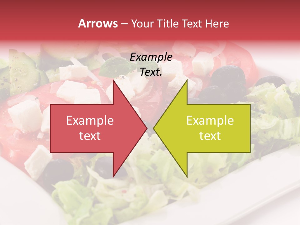 Eating Dish Antipasti PowerPoint Template