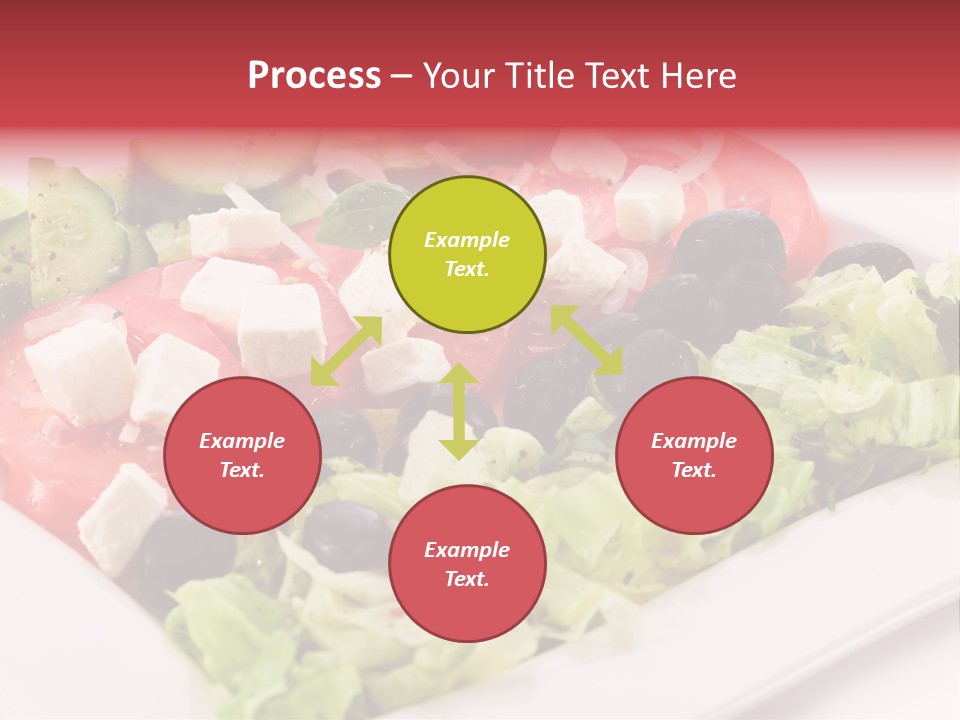 Eating Dish Antipasti PowerPoint Template