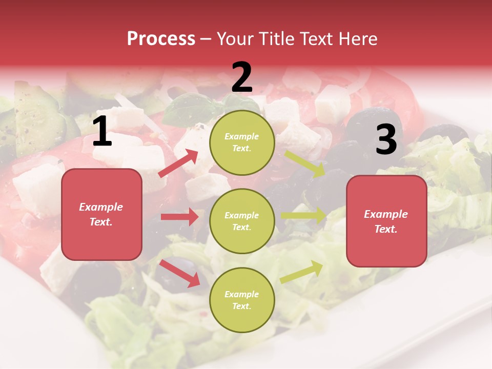 Eating Dish Antipasti PowerPoint Template