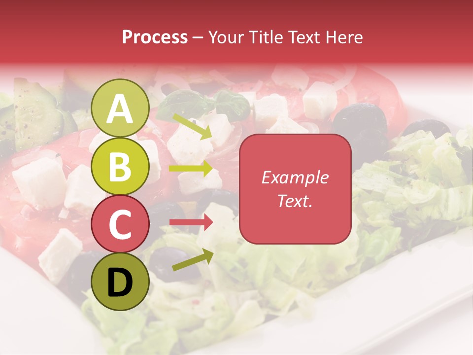 Eating Dish Antipasti PowerPoint Template