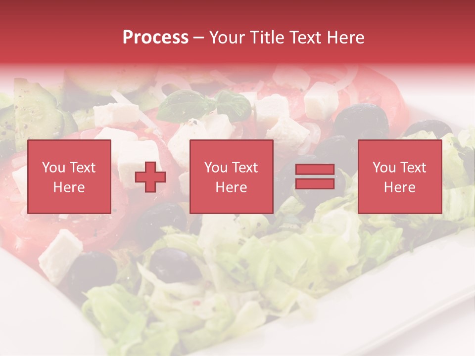 Eating Dish Antipasti PowerPoint Template