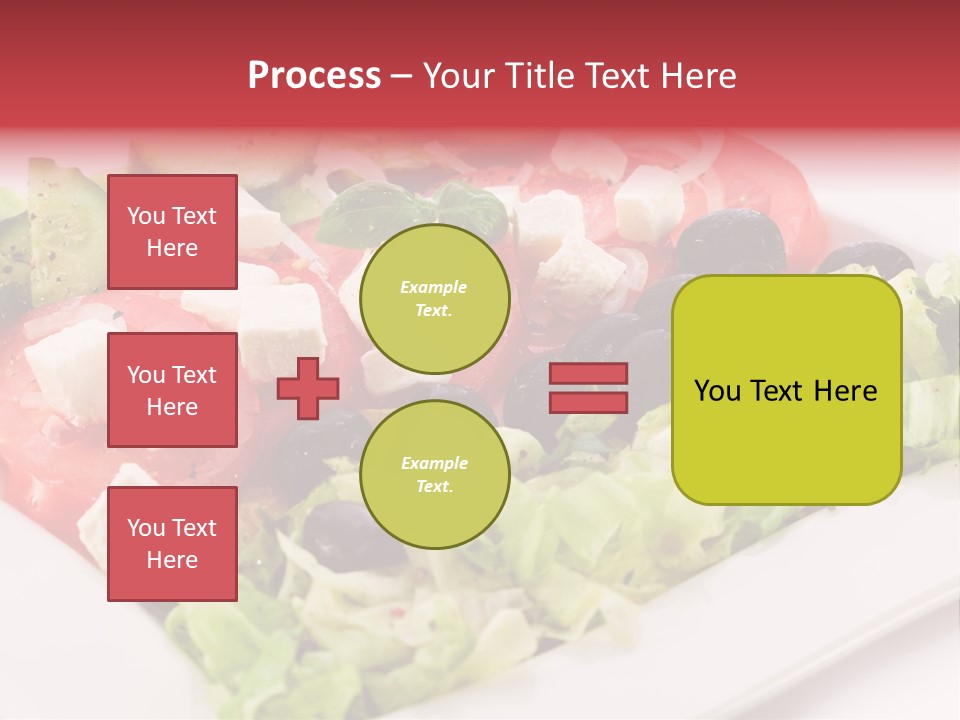 Eating Dish Antipasti PowerPoint Template