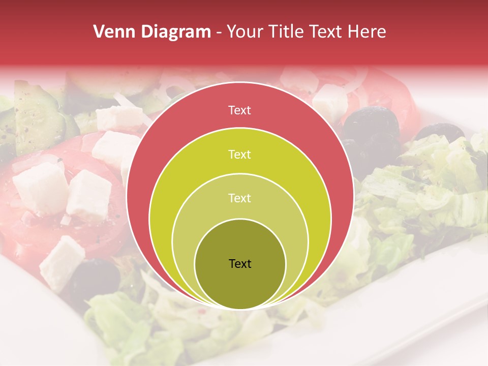 Eating Dish Antipasti PowerPoint Template