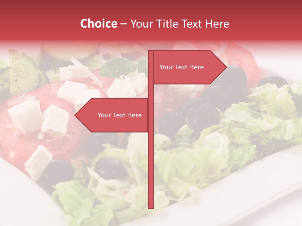 Eating Dish Antipasti PowerPoint Template