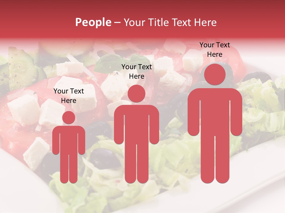 Eating Dish Antipasti PowerPoint Template