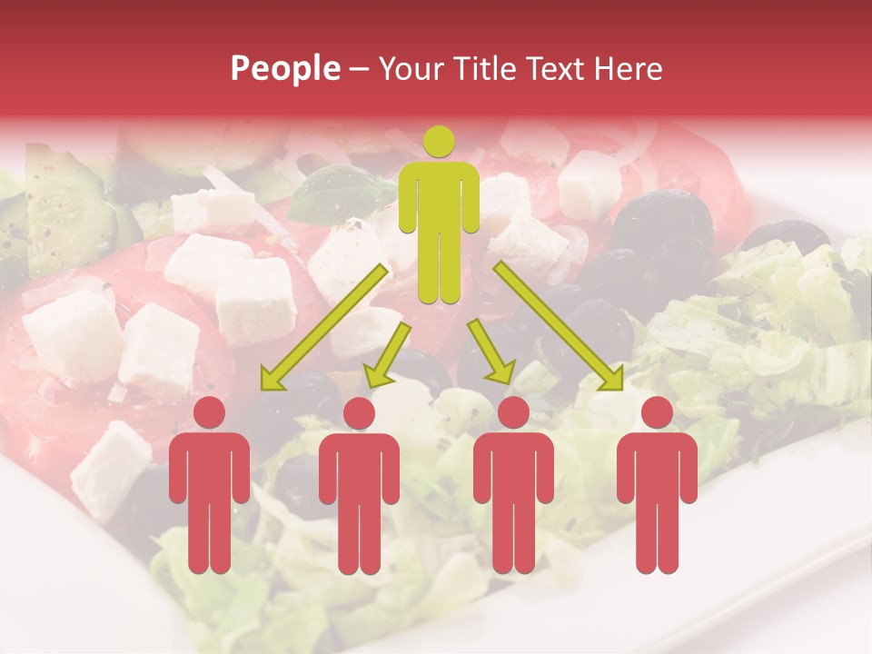 Eating Dish Antipasti PowerPoint Template