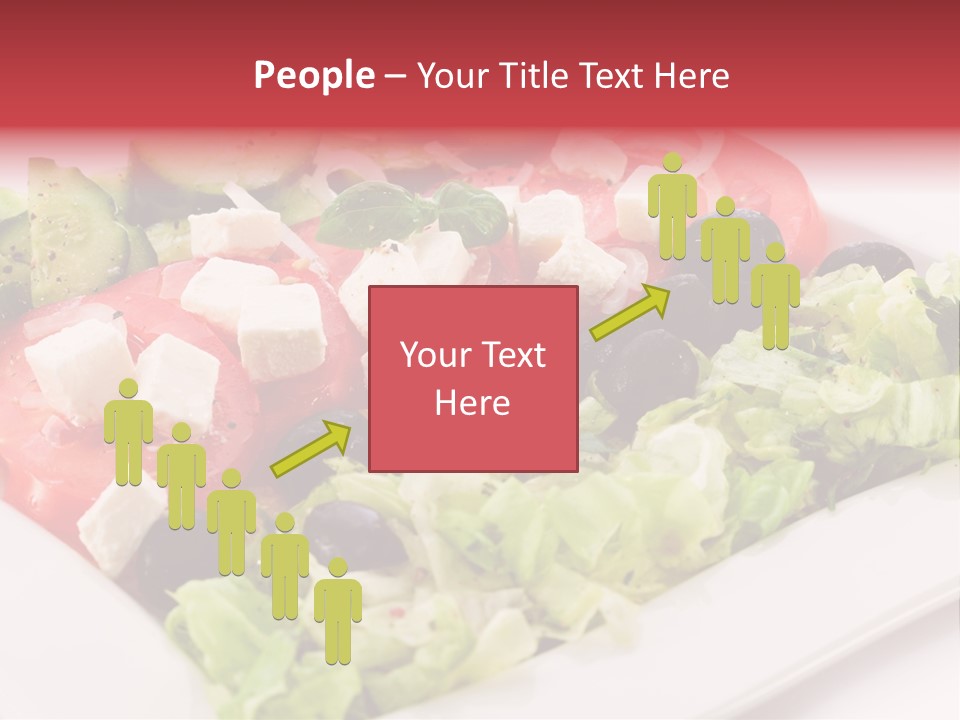 Eating Dish Antipasti PowerPoint Template