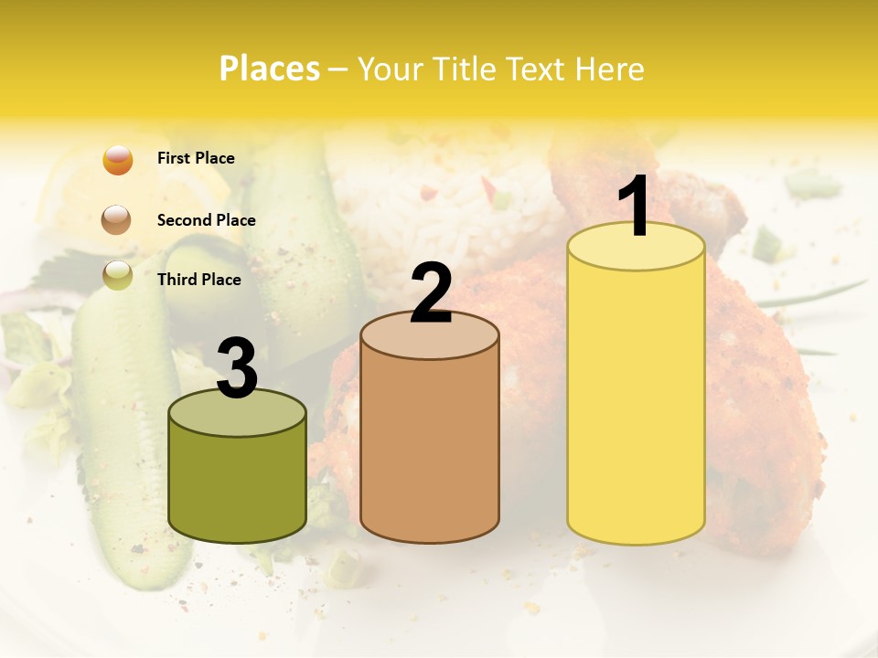 Seasonings Fried Tasty PowerPoint Template