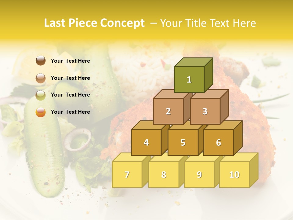 Seasonings Fried Tasty PowerPoint Template