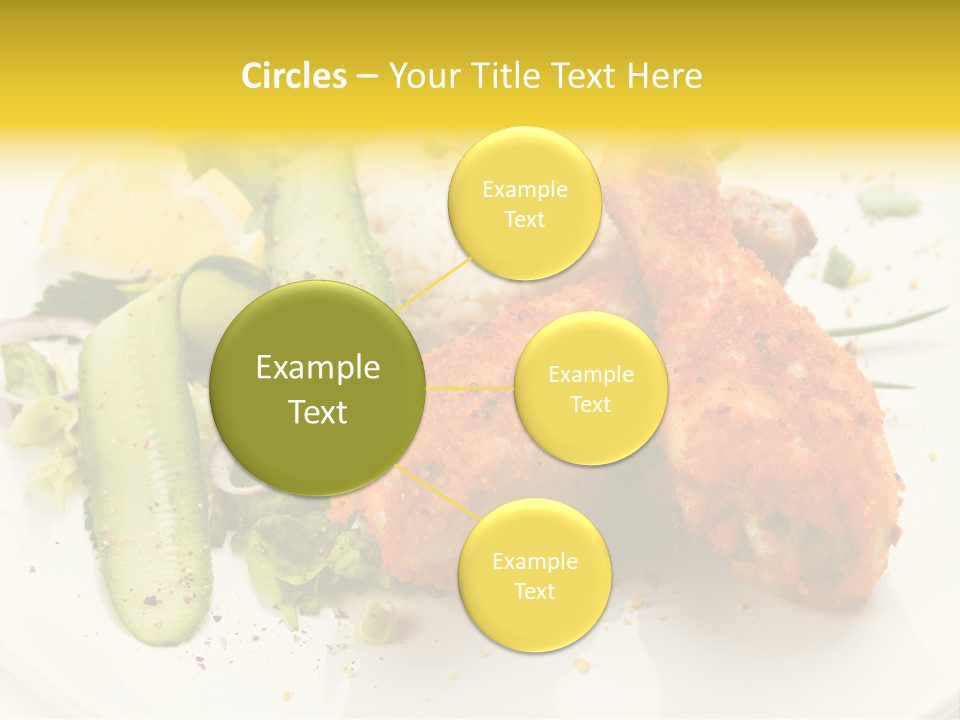 Seasonings Fried Tasty PowerPoint Template