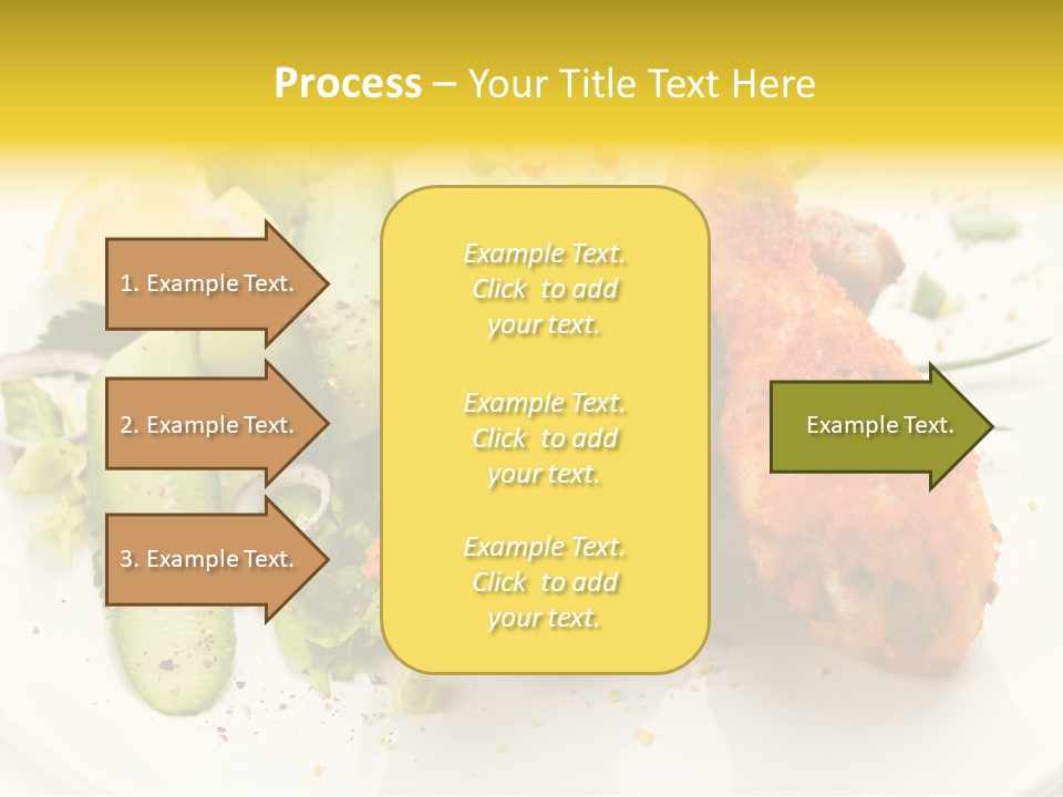 Seasonings Fried Tasty PowerPoint Template