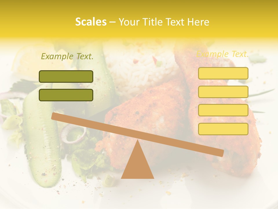 Seasonings Fried Tasty PowerPoint Template