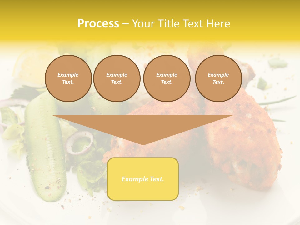Seasonings Fried Tasty PowerPoint Template
