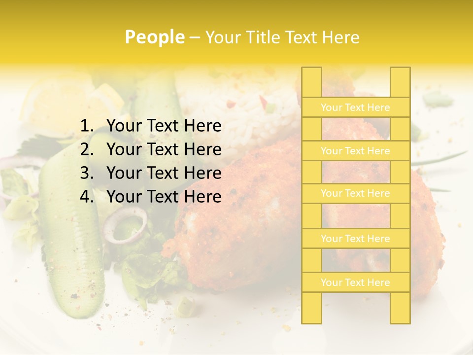 Seasonings Fried Tasty PowerPoint Template