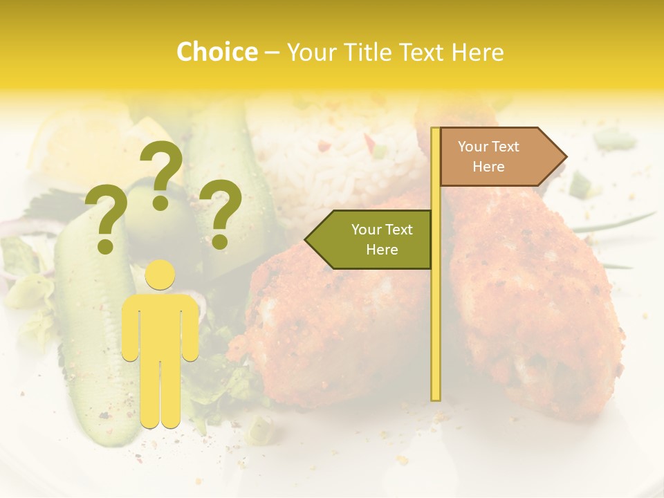 Seasonings Fried Tasty PowerPoint Template