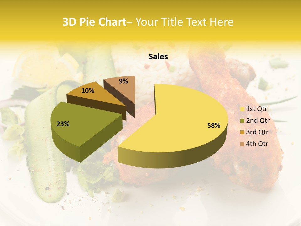 Seasonings Fried Tasty PowerPoint Template