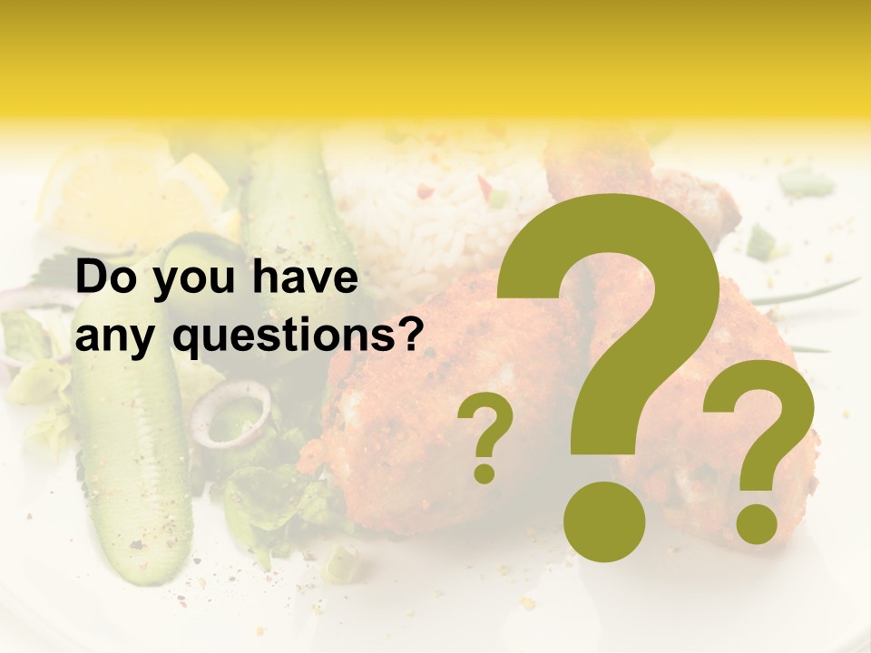 Seasonings Fried Tasty PowerPoint Template