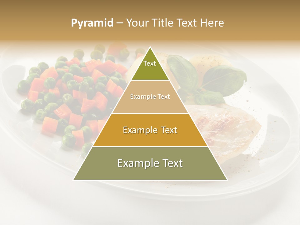 Dinner Grill Peas PowerPoint Template