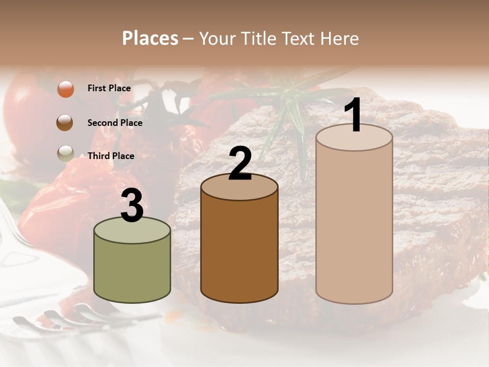 Dish Fork Lunch PowerPoint Template