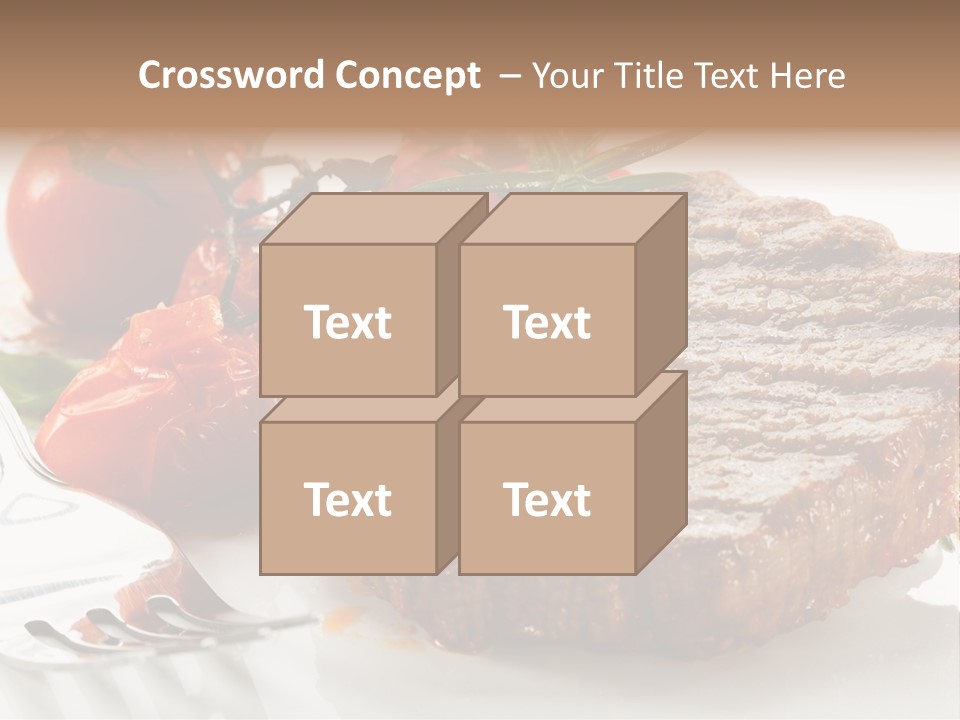 Dish Fork Lunch PowerPoint Template