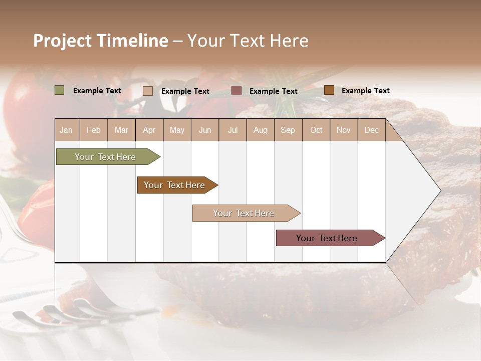 Dish Fork Lunch PowerPoint Template