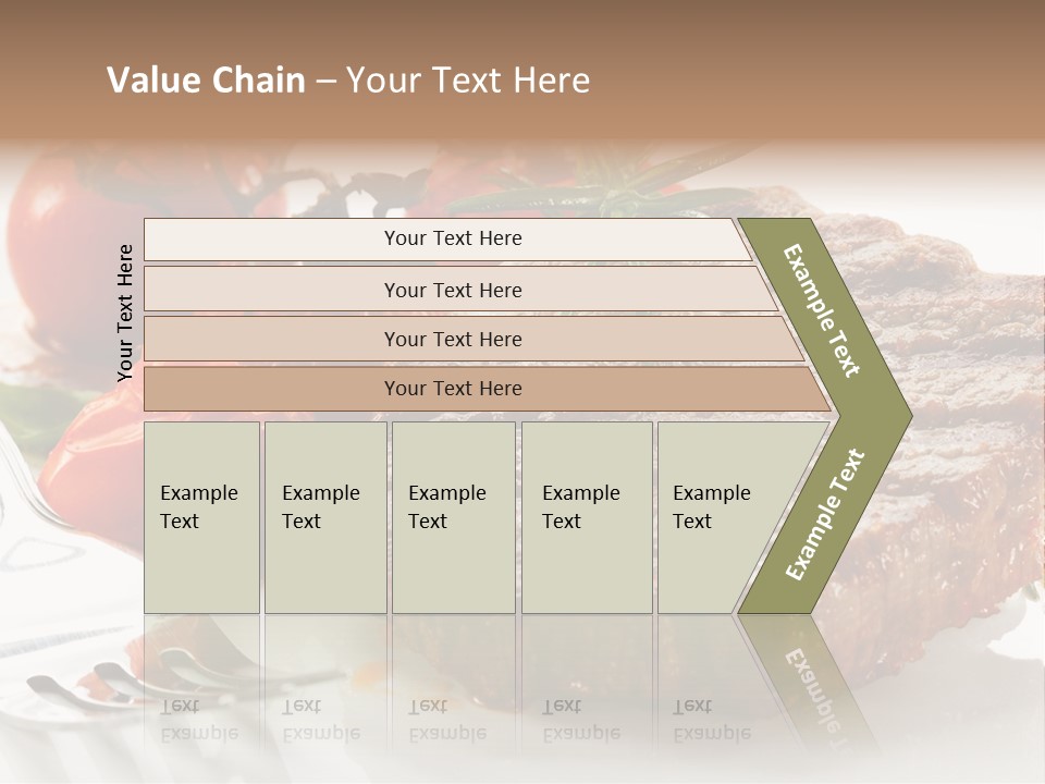 Dish Fork Lunch PowerPoint Template