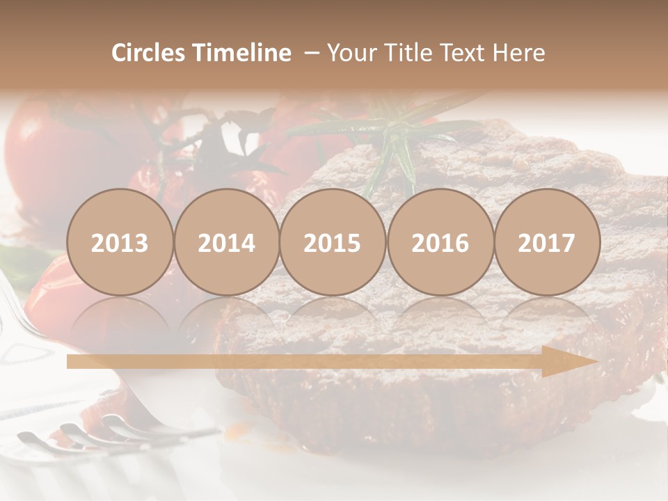 Dish Fork Lunch PowerPoint Template