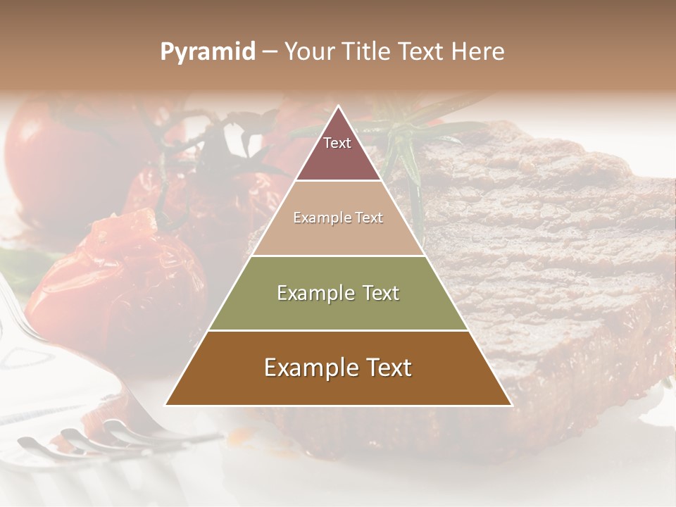Dish Fork Lunch PowerPoint Template