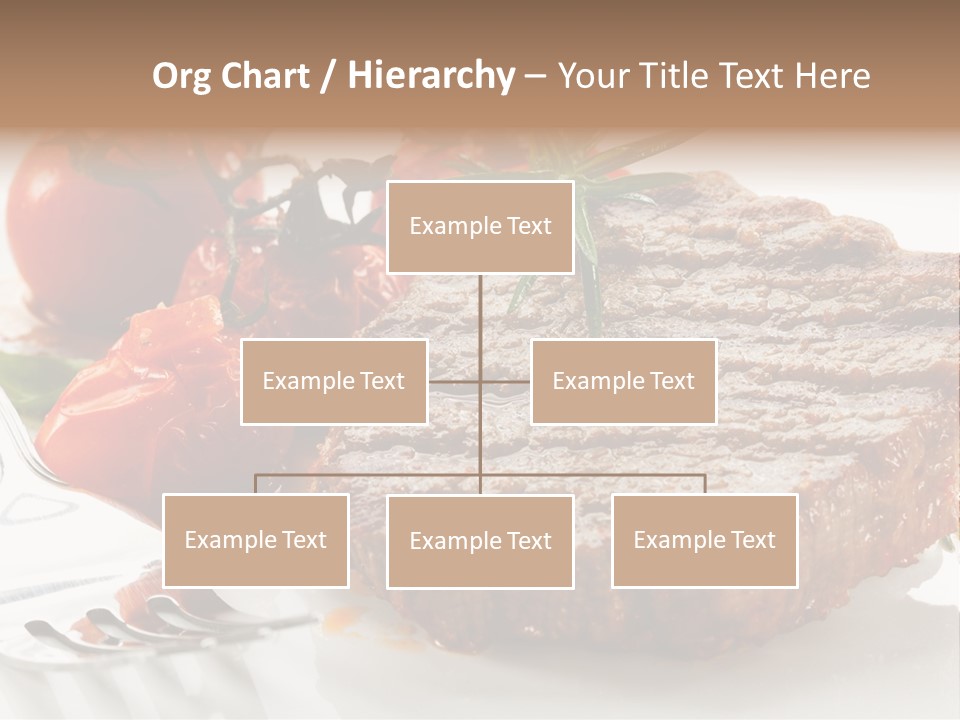 Dish Fork Lunch PowerPoint Template